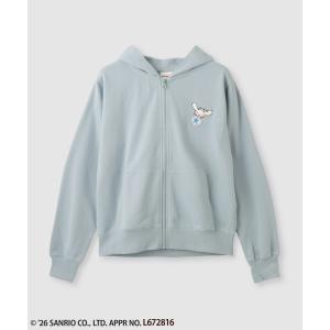 サンリオキャラクターズ×CONVERSE コンバース パーカー レディース ミニ裏毛 ジップパーカー トップス 爆買