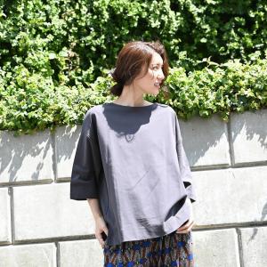 五分袖Tシャツ 七分袖Tシャツ レディース トップス ネコポス対応