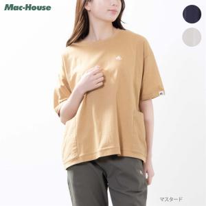 LOGOS PARK ロゴス パーク Tシャツ 半袖 綿100% レディース コットン トップス ネコポス対応｜Mac-House(マックハウス)