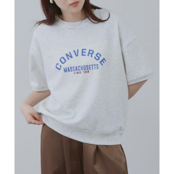 CONVERSE コンバース Tシャツ レディース 半袖 綿100％ コットン ゆったり 大きめ プ...