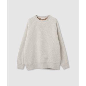 トレーナー レディース 裏シャギー 暖かい 無地 ラグランスリーブ プルオーバー スウェット トップス