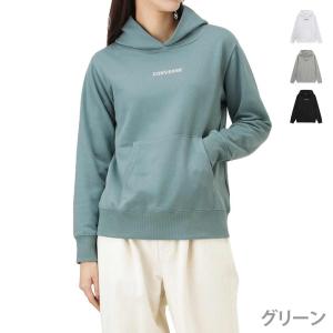 CONVERSE コンバース パーカー 長袖 スウェット レディース プルオーバー ブランドロゴ