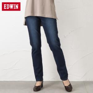 EDWIN エドウィン デニム ジーンズ テーパードパンツ パンツ レディース ストレッチ｜machouse