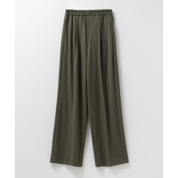 milli de l&apos;air ミリデラール トラウザーパンツ レディース センタープレス テーパード...