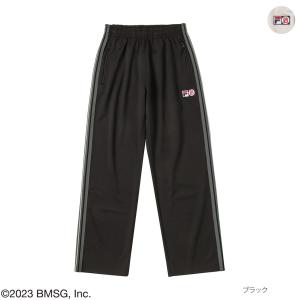 FILA×BE:FIRST フィラ ビーファースト ジャージパンツ レディース 吸水 ゴム 紐 【ストラップ1個をプレゼント】｜machouse