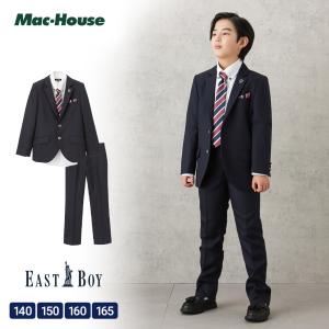 EASTBOY イーストボーイ 男児卒業スーツ 小格子柄 4点セット セットアイテム キッズ トップス ボトムス｜machouse
