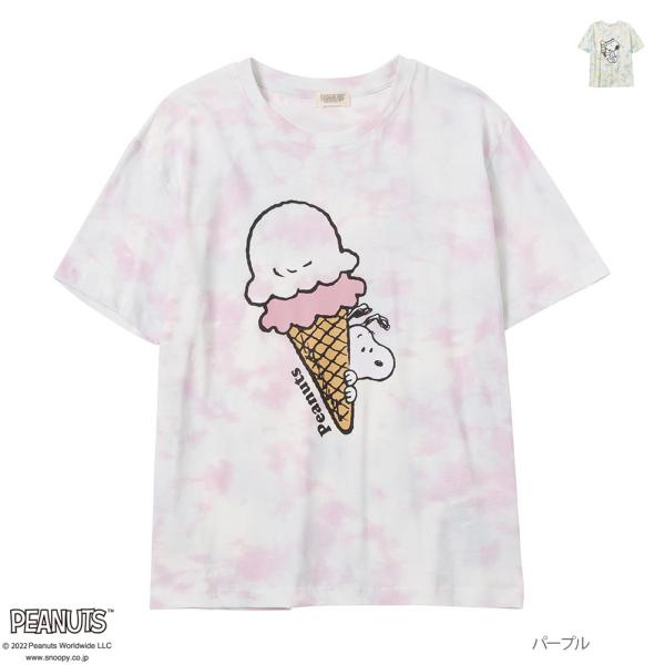 PEANUTS SNOOPY ピーナッツ スヌーピー 半袖Tシャツ 綿100% キッズ 子供 女の子...