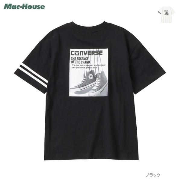CONVERSE コンバース Tシャツ 半袖 綿100% 子供服 男の子 キッズ コットン トップス