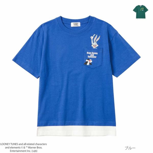 LOONEY TUNES ルーニー・テューンズ 半袖Tシャツ 綿100% コットン キッズ 子供服 ...