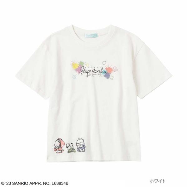 サンリオキャラクターズ はぴだんぶい 半袖Tシャツ 綿100% コットン キッズ 子供服 プリント ...