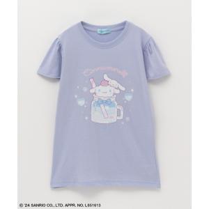 サンリオキャラクターズ シナモロール 半袖Tシャツ キッズ トップス ネコポス対応｜machouse