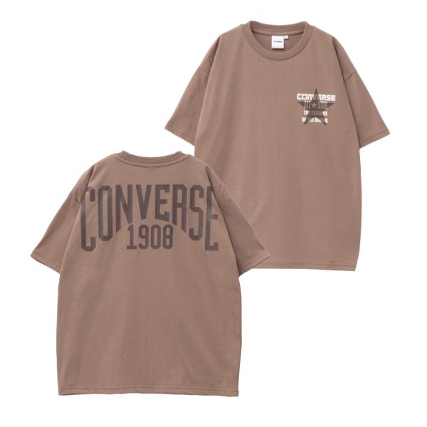 CONVERSE コンバース Tシャツ 子供服 男の子 キッズ 半袖 バックプリント トップス