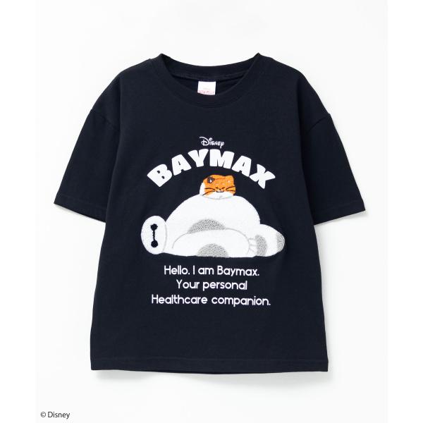 Disney ディズニー ベイマックス Tシャツ 子供服 男の子 キッズ 半袖 綿混 トップス ネコ...