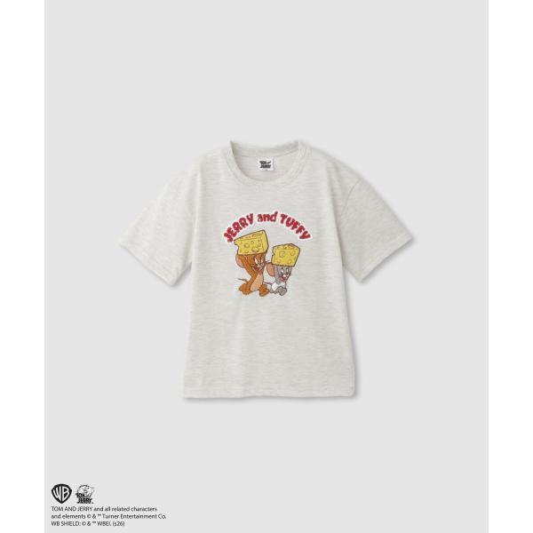 Tom and Jerry トムとジェリー Tシャツ 子供服 男の子 女の子 キッズ 半袖 クルーネ...