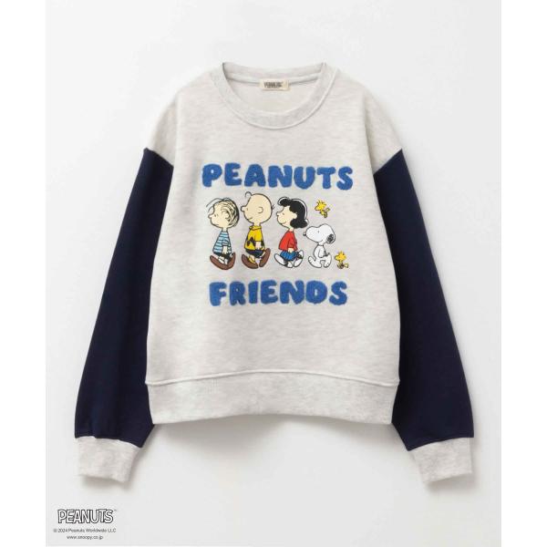 PEANUTS SNOOPY ピーナッツ スヌーピー 裏毛 トレーナー 子供服 男の子 キッズ スウ...