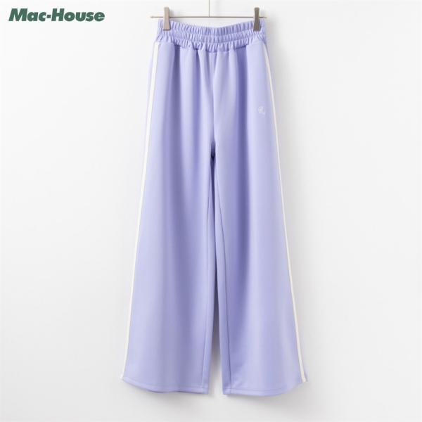 トラックパンツ 子供服 女の子 キッズ ポンチ素材 ウエストゴム ロングパンツ ボトムス