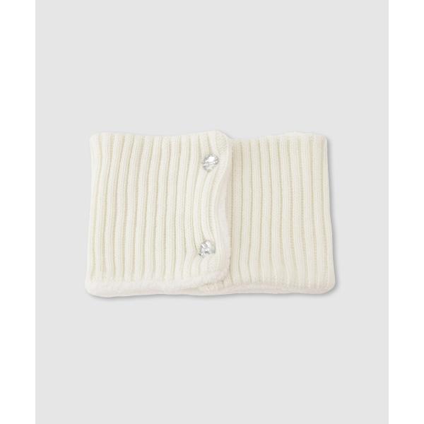 RICH MIX リッチミックス ネックウォーマー 子供服 女の子 キッズ ニット 裏ボア ラメ キ...