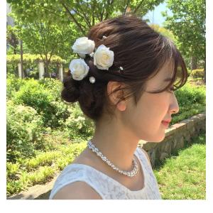 ヘッドドレス ウェディング 結婚式 ブライダル...の詳細画像5