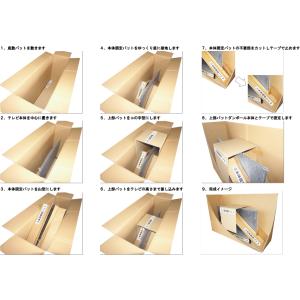 ■43-32インチ薄型テレビ梱包用ダンボールセ...の詳細画像3
