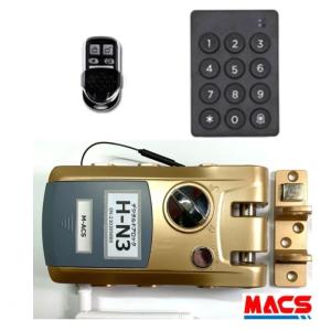 電子錠 指紋認証モデル 開き戸対応 オートロック機能付 後付け