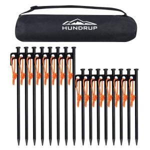 (20cmペグ + 30cmペグ) セット ソリッド ステーク 鍛造ペグ φ10mm スチール ペグ 設営用具 アウトドア 登山 硬い土 砂