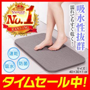 バスマット キッチン水切り アスベスト検査済 珪藻土バスマット 速乾 お風呂マット キッチンマット コンパクト 40cmx30cm 土日も当日発送