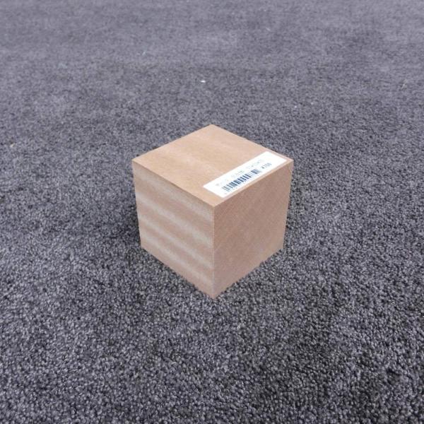 立方体 サペリ材 75×75×75 仕上げ加工済み 無垢木材