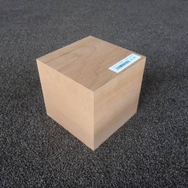 立方体 カツラ材 120×120×120 仕上げ加工済み 無垢木材
