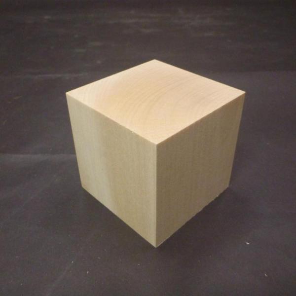 立方体 シナ材 彫刻用 バードカービング 90×90×90 仕上げ加工済み 無垢木材