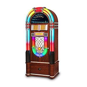 Crosley CR1215A-WA Jukebox, Includes AM/FM Radio & Bluetooth Receiver