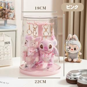 ラブブ 収納ケース クリア 透明 フィギュアケ...の詳細画像4