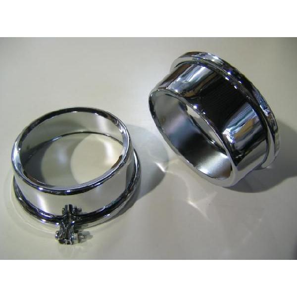 決算セール!!CB750Four メッキ メーターカバー（アッパーカバー）