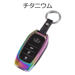 トヨタ キーケース キーカバー メタル製 プリ...の詳細画像4