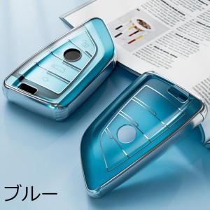 BMW TPU キーカバー キーケース クリア...の詳細画像4