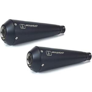 MIVV ミヴ GHIBLI BLACK スリップオンマフラー V9 BOBBER ROAMER