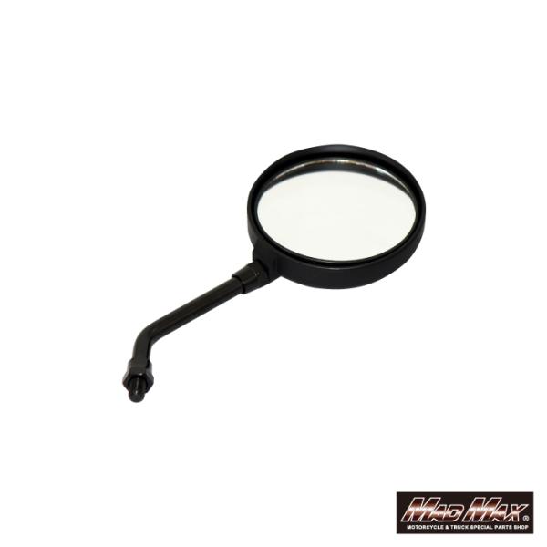 週末セール!!バイク用ミラー Z2タイプミラー 10mm ショートステー ブラック 1本入