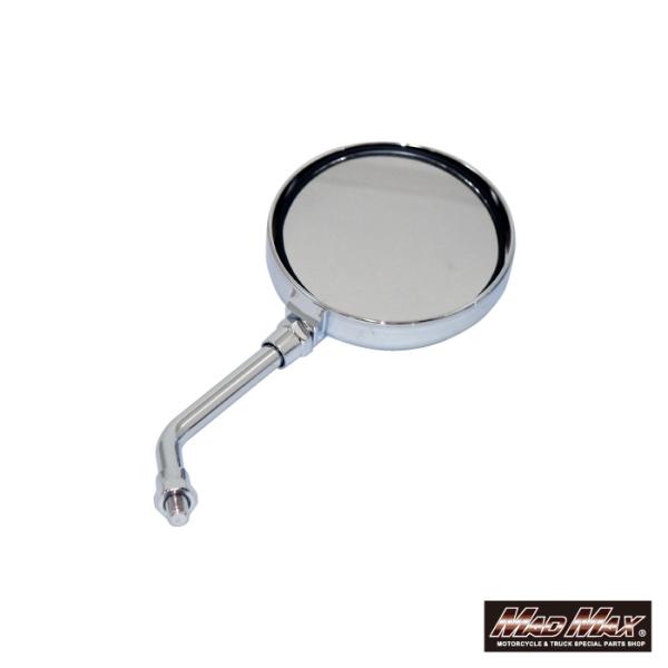 週末セール!!バイク用ミラー Z2タイプミラー 10mm ショートステー メッキ 1本入