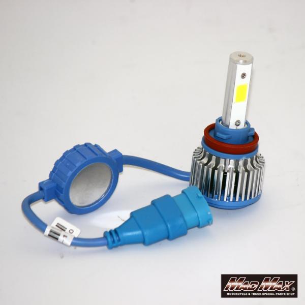 LEDヘッドライト H11 フォグランプ 6000K ホワイト発光 12V 2個セット