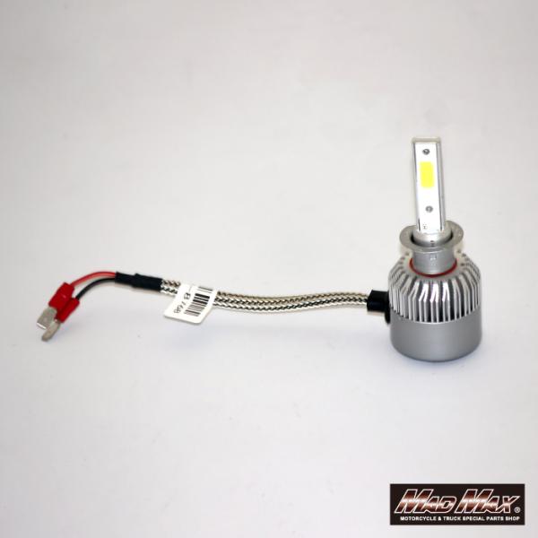 LEDヘッドライト H1 ヘッドライトランプ 6000K ホワイト発光 12V 2個セット