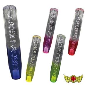 クリスタルシフトノブ 泡 250mm クリア/各色 変換アダプター付き