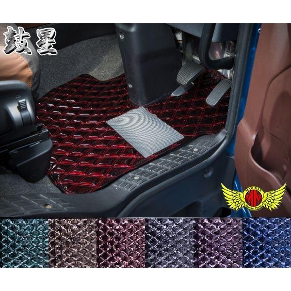 鼓星 オリオン フロアマット 各色 運転席 エアループデュトロワイド H22/05~