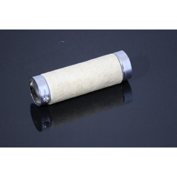 決算セール!!ショート管マフラー用 インナーサイレンサー 70Φ汎用 メッキ グラスウール付き筒型