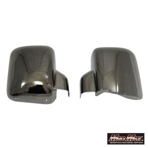 週末セール!!ダイハツ ハイゼット S500系 ミラーカバー 左右SET ブラックメッキ