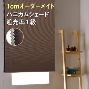 （1cmオーダー）ハニカムシェード 彩　遮光（遮光率１級）断熱 保温