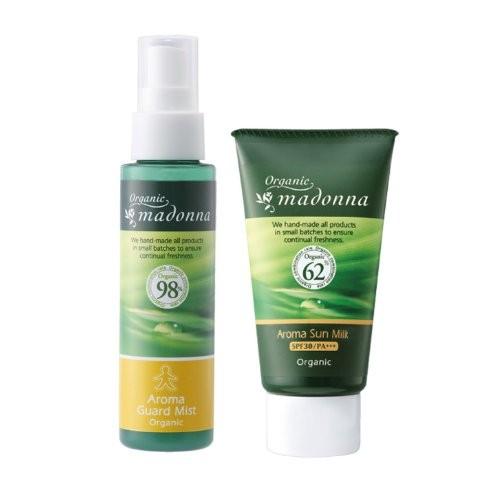 オーガニックマドンナ アロマガードミスト 80ml &amp; アロマサンミルク 45g