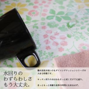 タイル調 滑り止め機能付き 拭ける キッチンマ...の詳細画像1