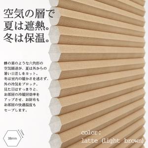 【最短翌営業日発送】ハニカムブラインド オーダ...の詳細画像1