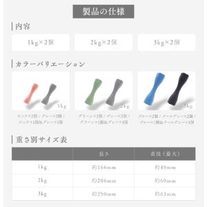 ダンベル 2個セット 飾れる コンパクト 強グ...の詳細画像4