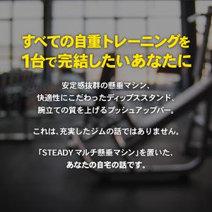 懸垂マシン 家庭用 耐荷重150kg 10段階...の詳細画像1