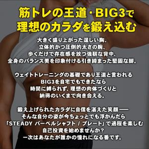 バーベルシャフト ストレートバー 3分割 筋ト...の詳細画像1